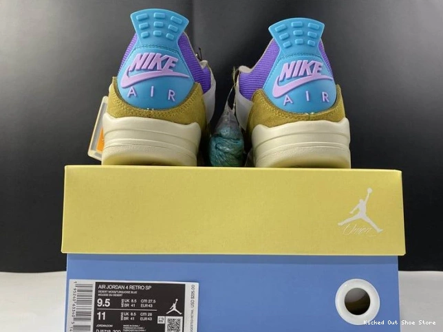 Kick Theory x Union Moss DJ5718-300 Desert Air 4 SP Jordan 0822